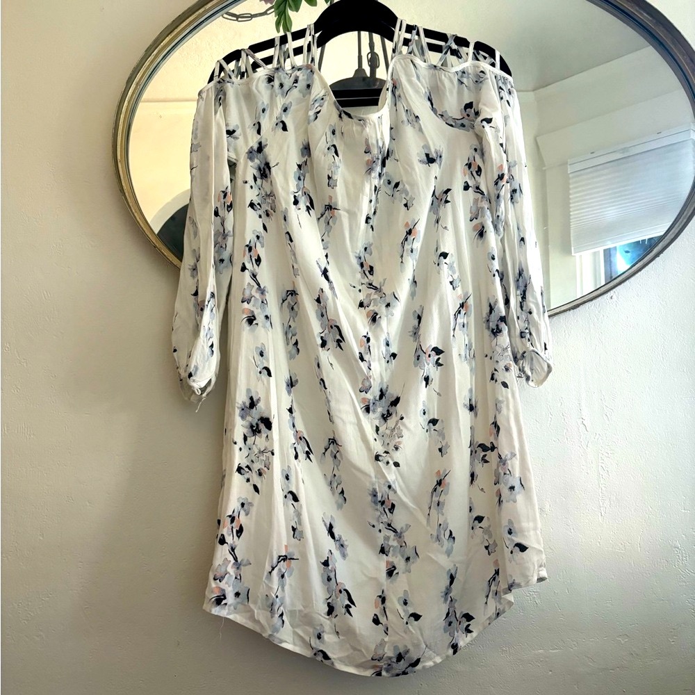 Floral Off-Shoulder Dress